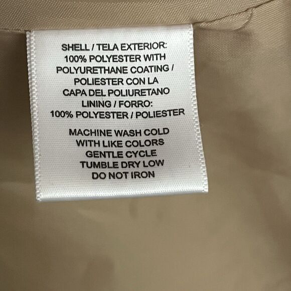 SAGHarbor Blazer Women's Size 2X Metallic Gold Linen Blend - Picture 7 of 8